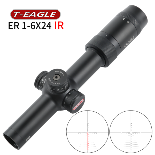 T-Eagle ER 1.2-6x24 IR HK TAN Riflescope - Anissh Armoury 